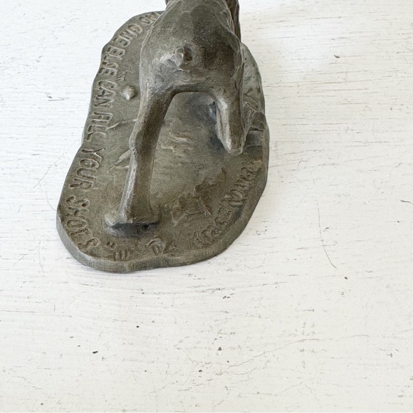 Pewter Dog Figurine by Philip Kraczkowski Hallmark Cards 1975 Little Gallery - Picture 5 of 13